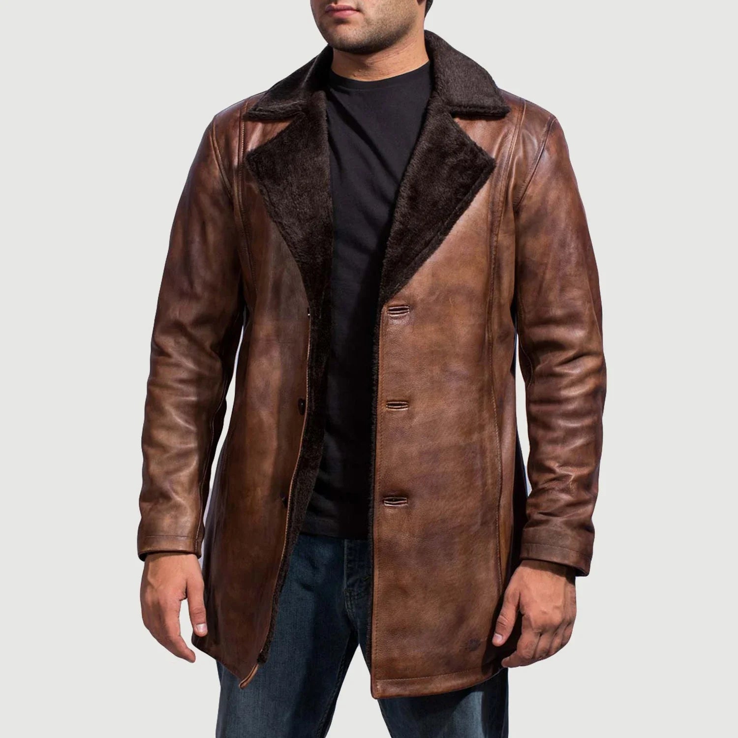 Men's Fur Shearling Coats Buy Fur Shearling Coats For Men in